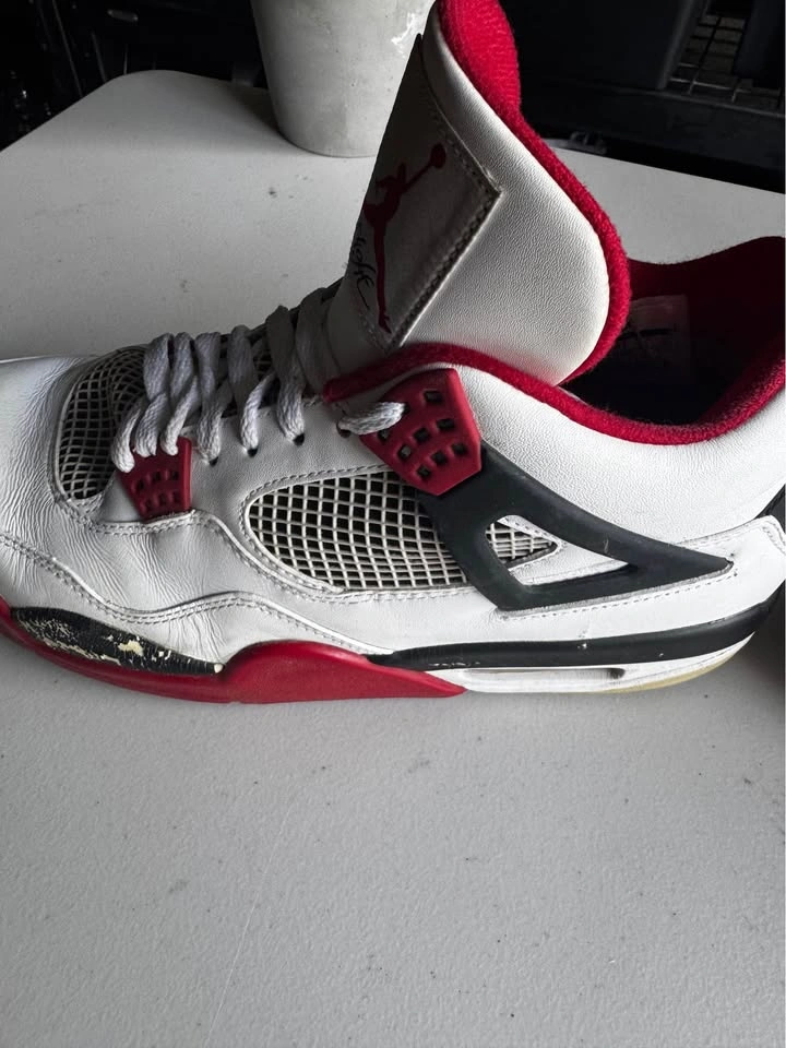 Air Jordan 4 Retro "Fire Red" 2012 - Size 12 - OG Box + Receipt - photo 5
