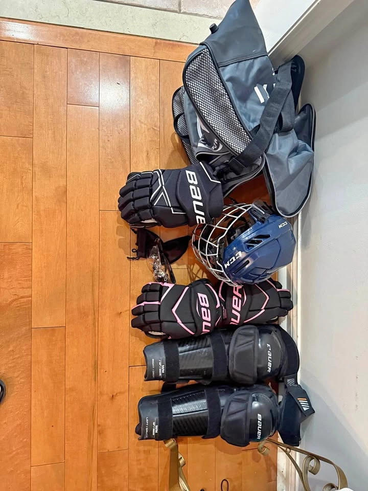 Bauer and CCM Hockey Equipment Bundle