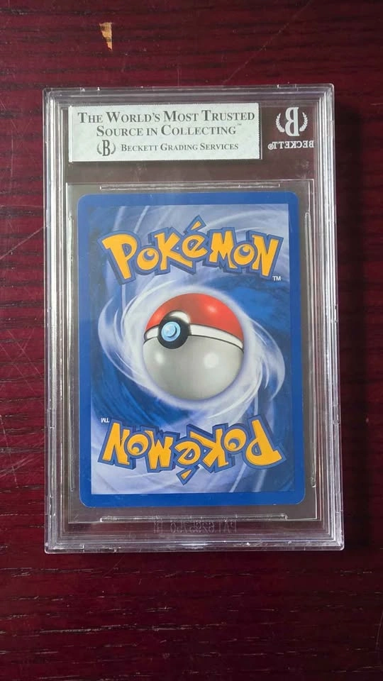Beckett BGS 8 2000 Neo Genesis Unlimited Slowking Holo #14 - photo 2