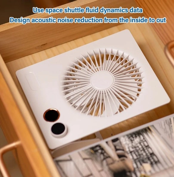 Ultra Thin Table Fan — Foldable, Stepless Speed Control - photo 3
