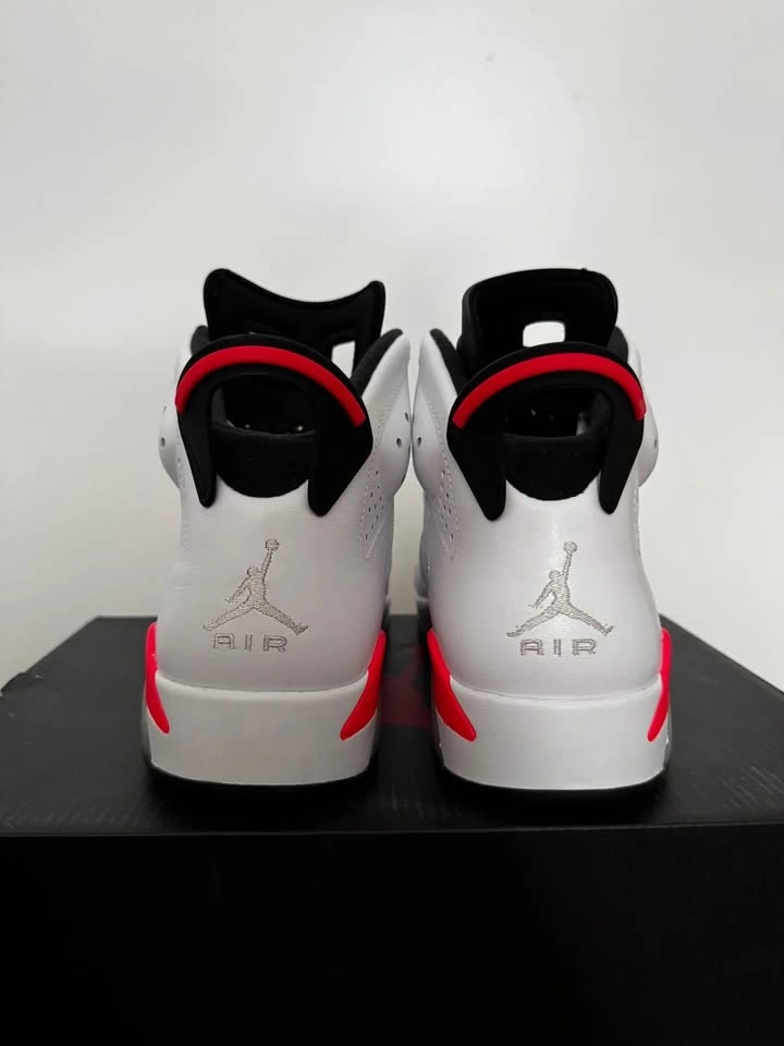 Jordan 6 “Infrared” White 2014 - Size 9 - photo 4