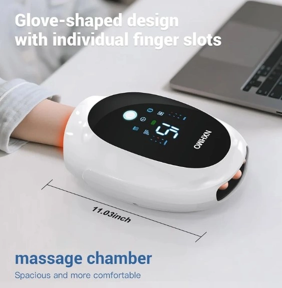 Cordless Hand Massager with Heat, Air Compression & Vibration - photo 2
