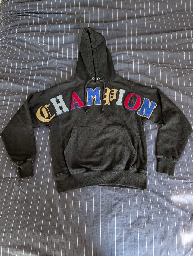 Champion Reverse Weave Old English Hoodie