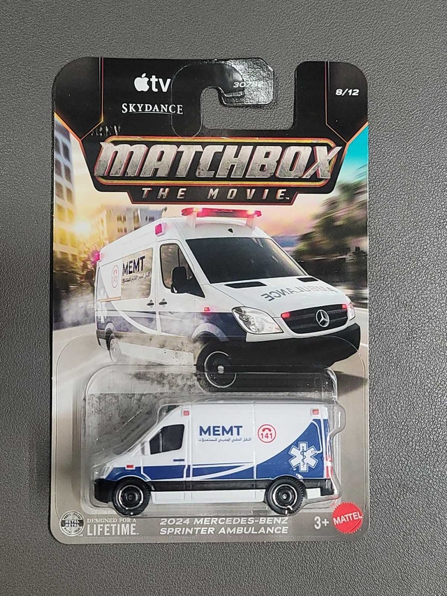 Matchbox 2024 Mercedes-Benz Sprinter Ambulance