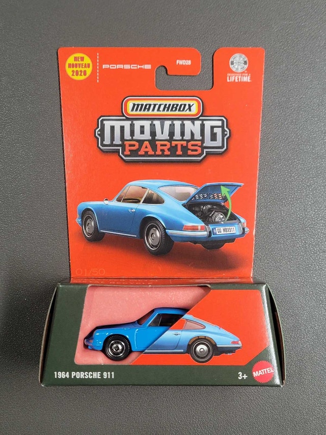 Matchbox Moving Parts 1964 Porsche 911