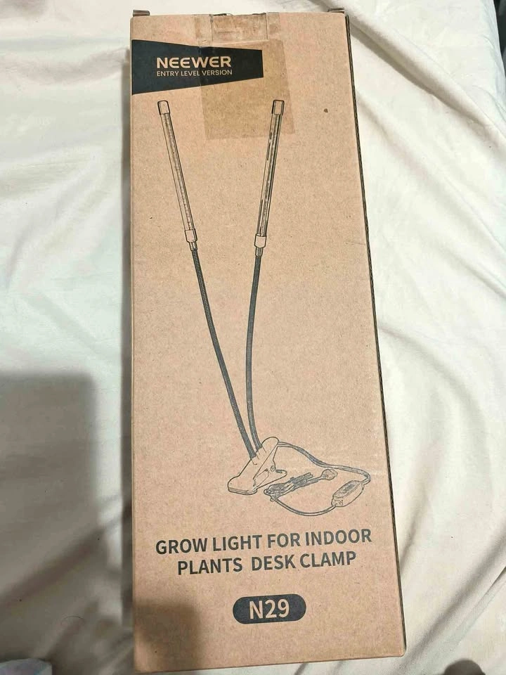 Neewer Grow Light for Indoor Plants Desk Clamp N29