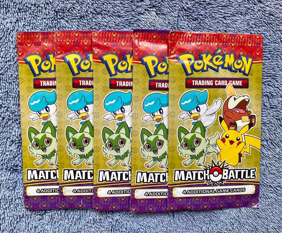 Pokemon Matcha Battle 2023 McDonalds Packs