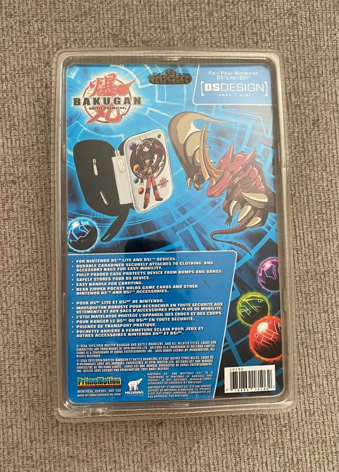 Bakugan Nintendo DS Case (New & Sealed) - photo 2