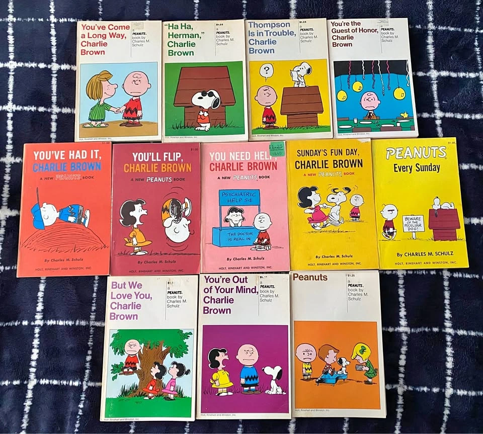 1960’s & 1970’s Peanuts Books