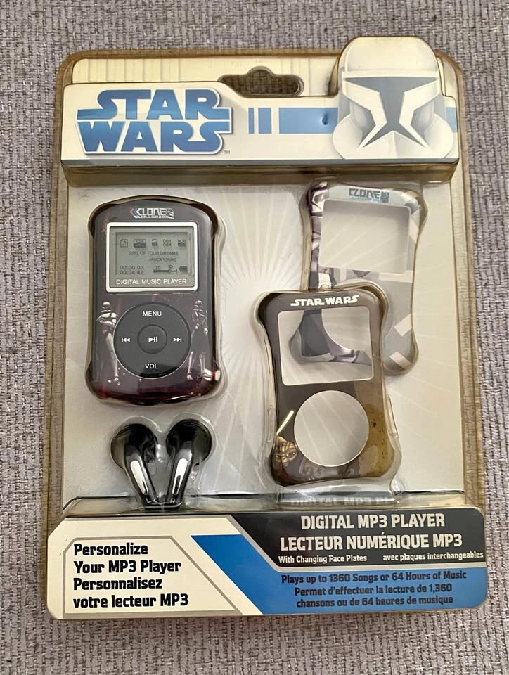 2008 Star Wars MP3 Player (New & Sealed)