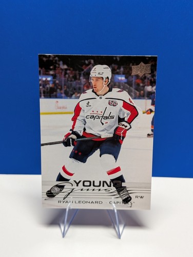 Ryan Leonard 2025-26 Upper Deck Series 1 Young Guns #238 RC