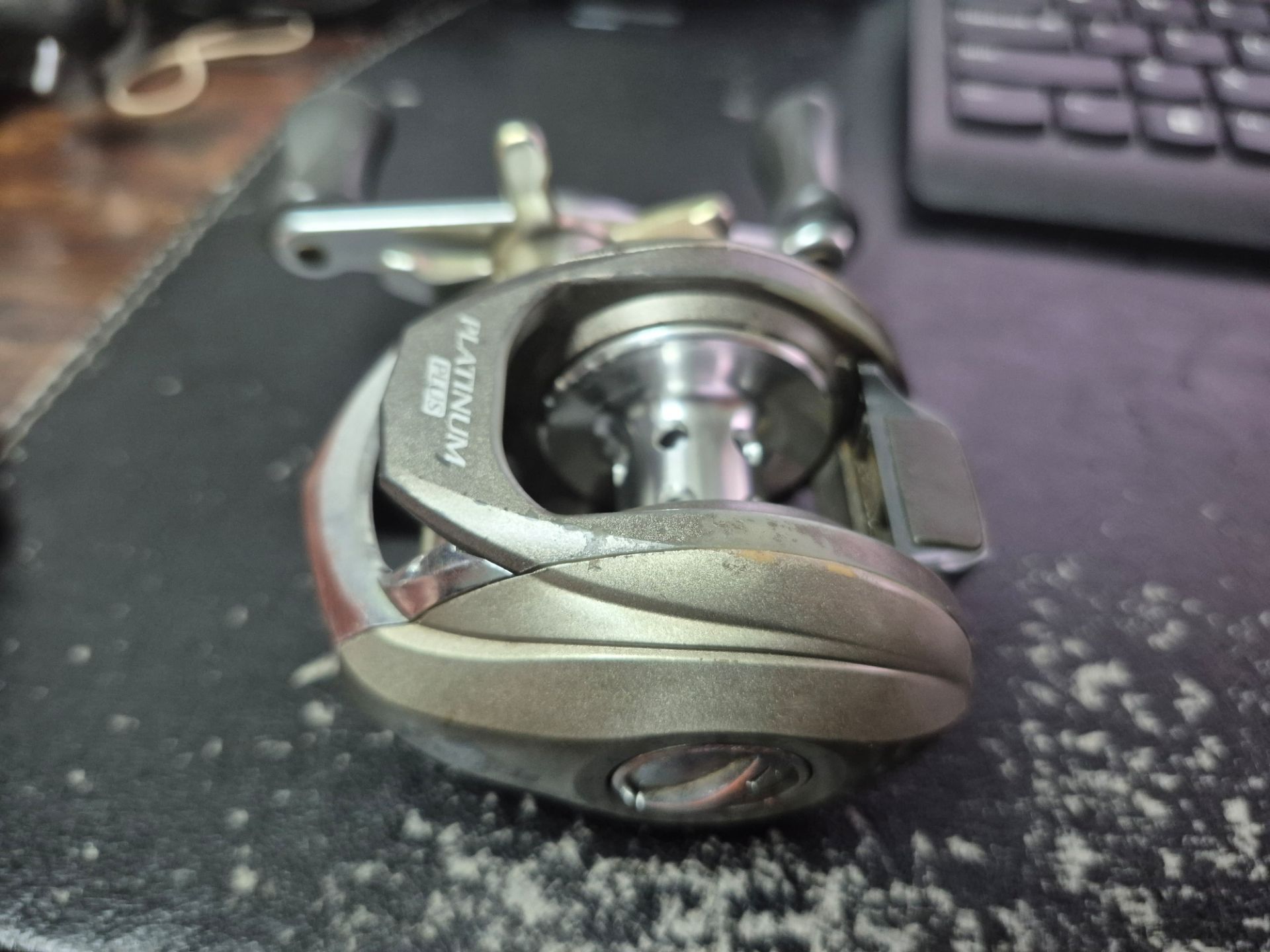 Pinnacle Platinum Plus LP100 baitcaster fishing reel