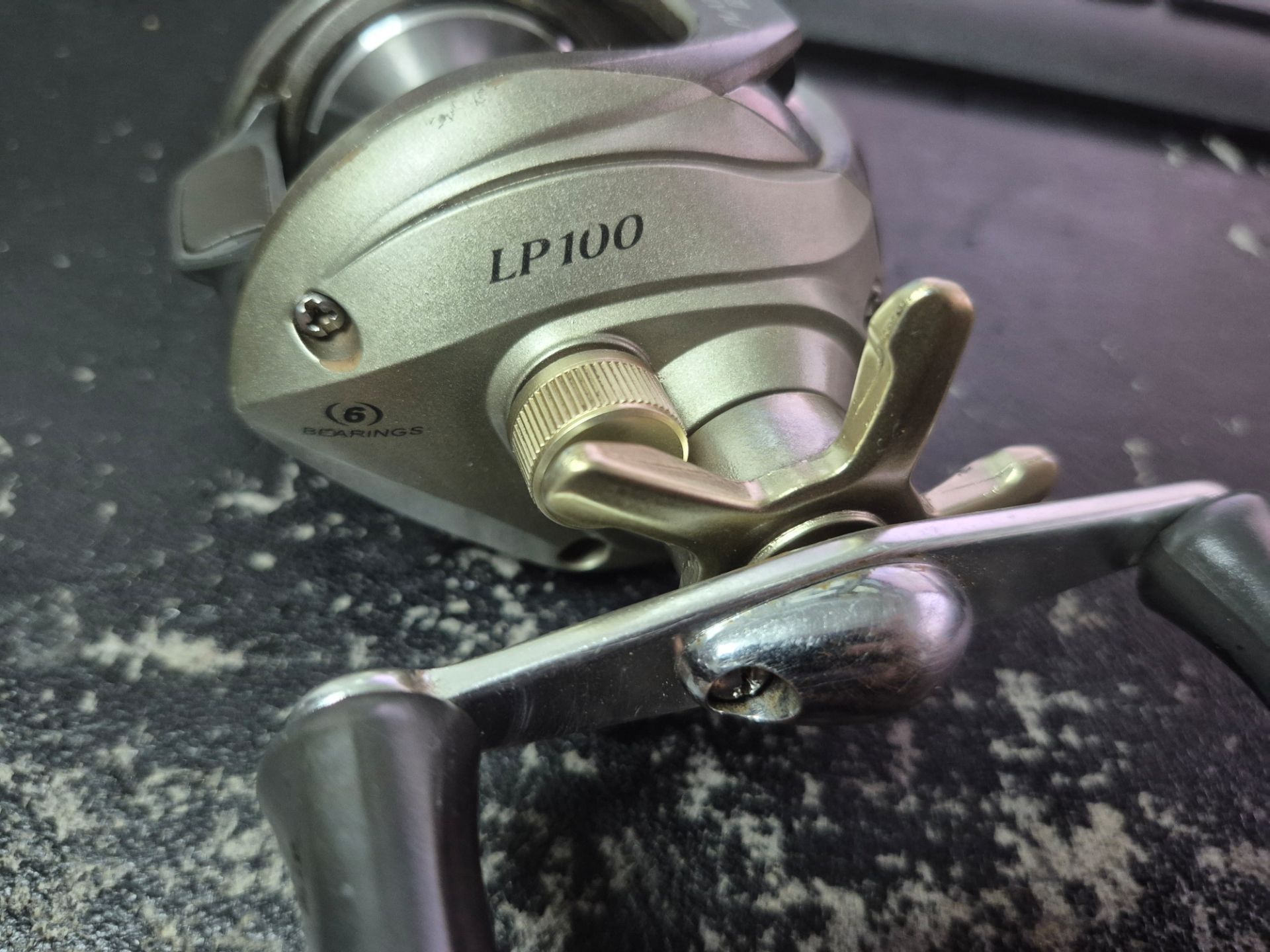 Pinnacle Platinum Plus LP100 baitcaster fishing reel - photo 3