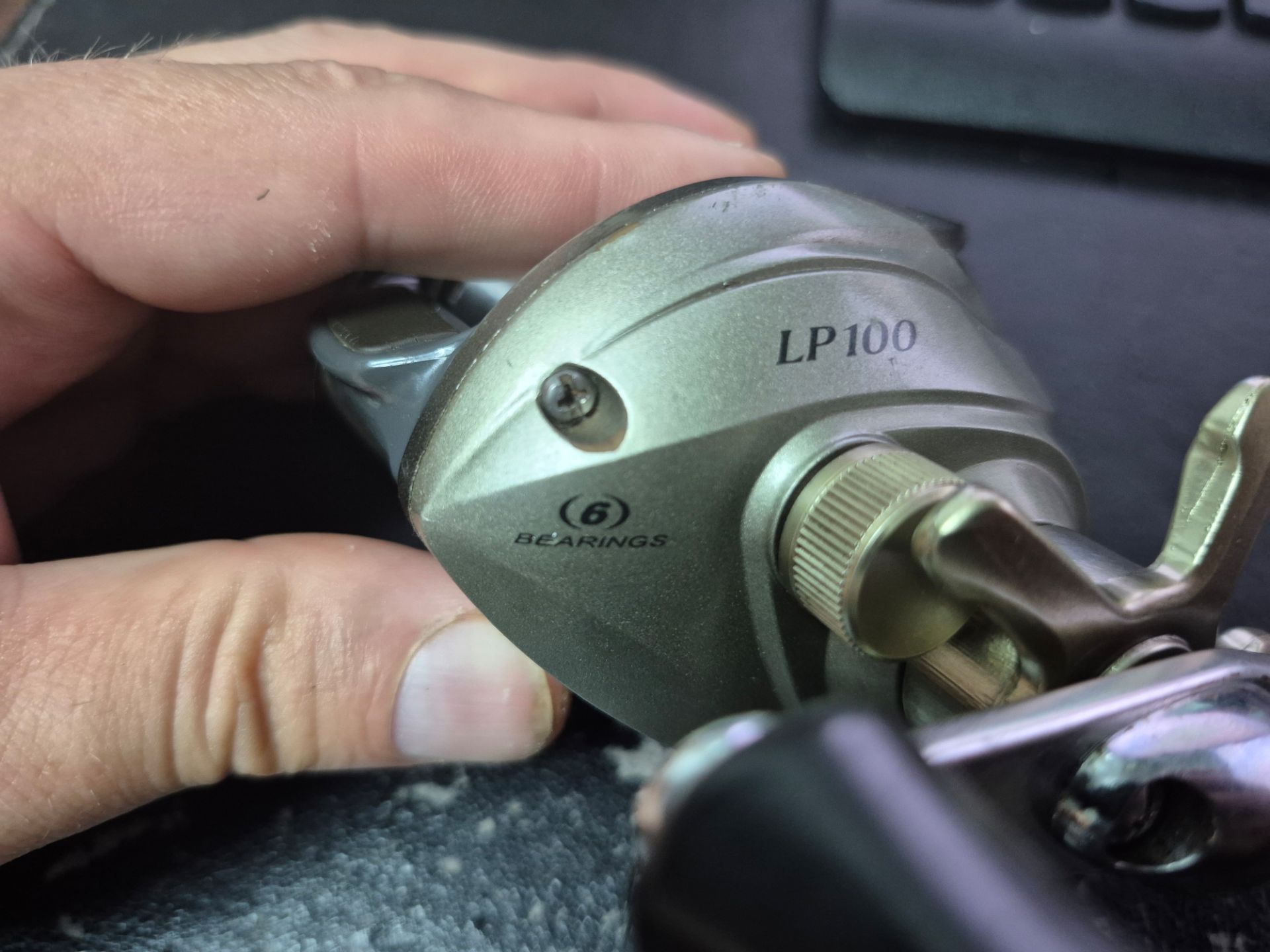 Pinnacle Platinum Plus LP100 baitcaster fishing reel - photo 4