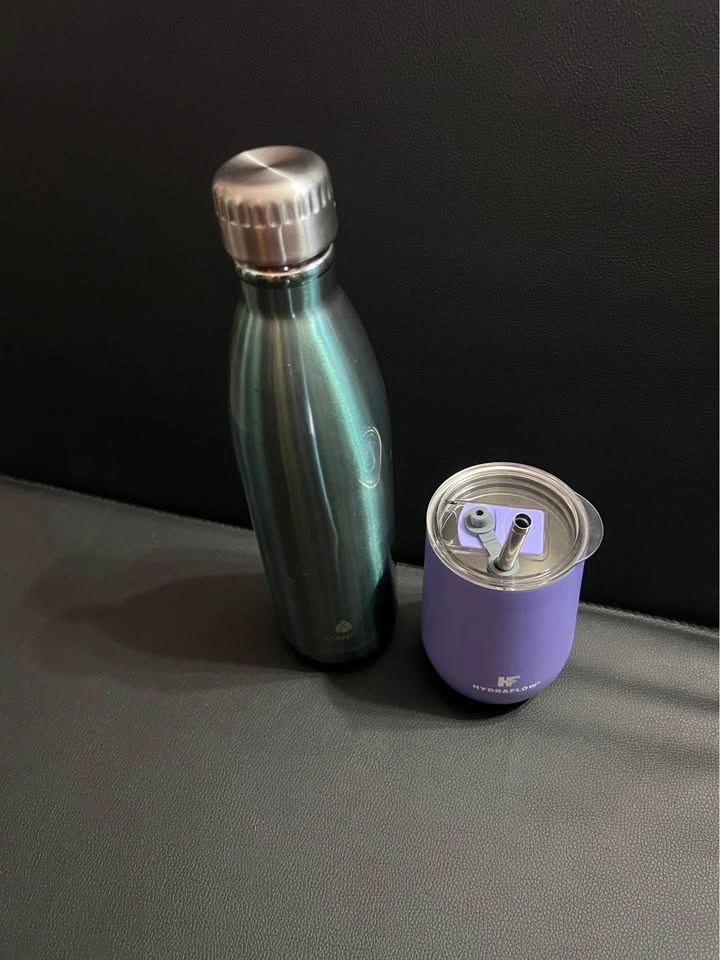 Manna Metallic Water Bottle & Hydraflow Insulated Tumbler Set - photo 2