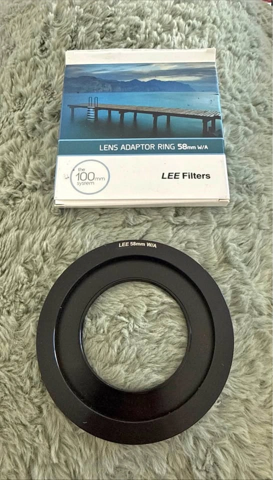 LEE Filters Wide Angle Adaptor Ring 58mm The 100mm System