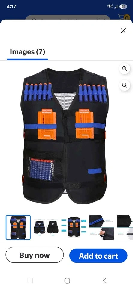 Tactical Vest for Foam Dart Blasters - photo 2