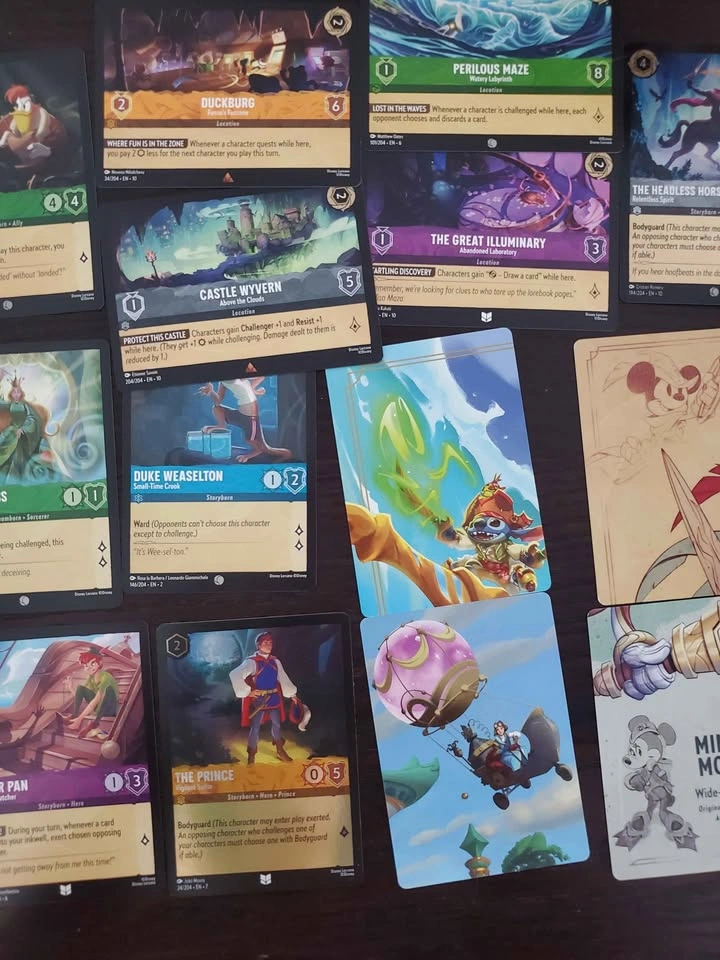 Disney Lorcana Trading Card Game Cards - photo 3