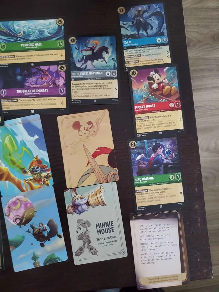 Disney Lorcana Trading Card Game Cards - photo 4
