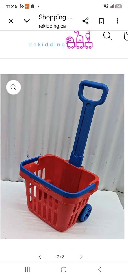 Melissa & Doug Fill & Roll Grocery Basket