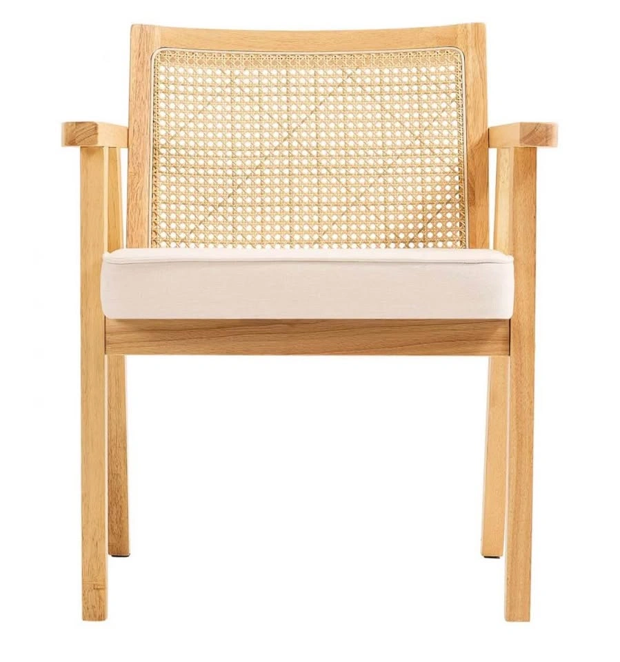 Set of 2 Rattan Accent Chairs - photo 3