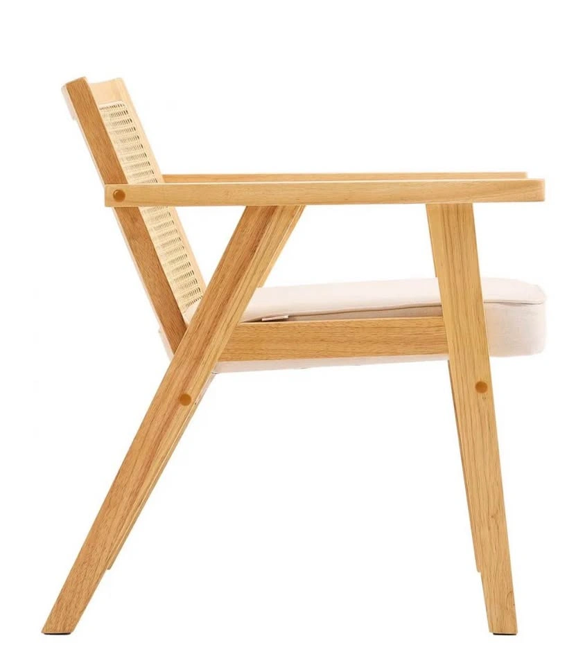 Set of 2 Rattan Accent Chairs - photo 4