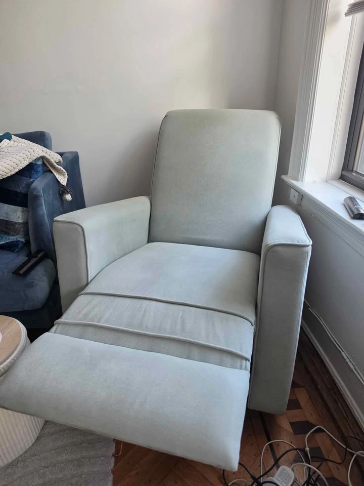 Light Blue/Grey Rocking Chair - photo 3
