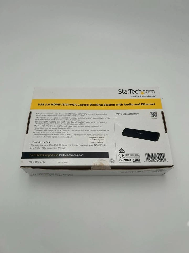 StarTech USB3SDOCKHDV USB 3.0 Dual Monitor Dock HDMI DVI VGA - photo 3