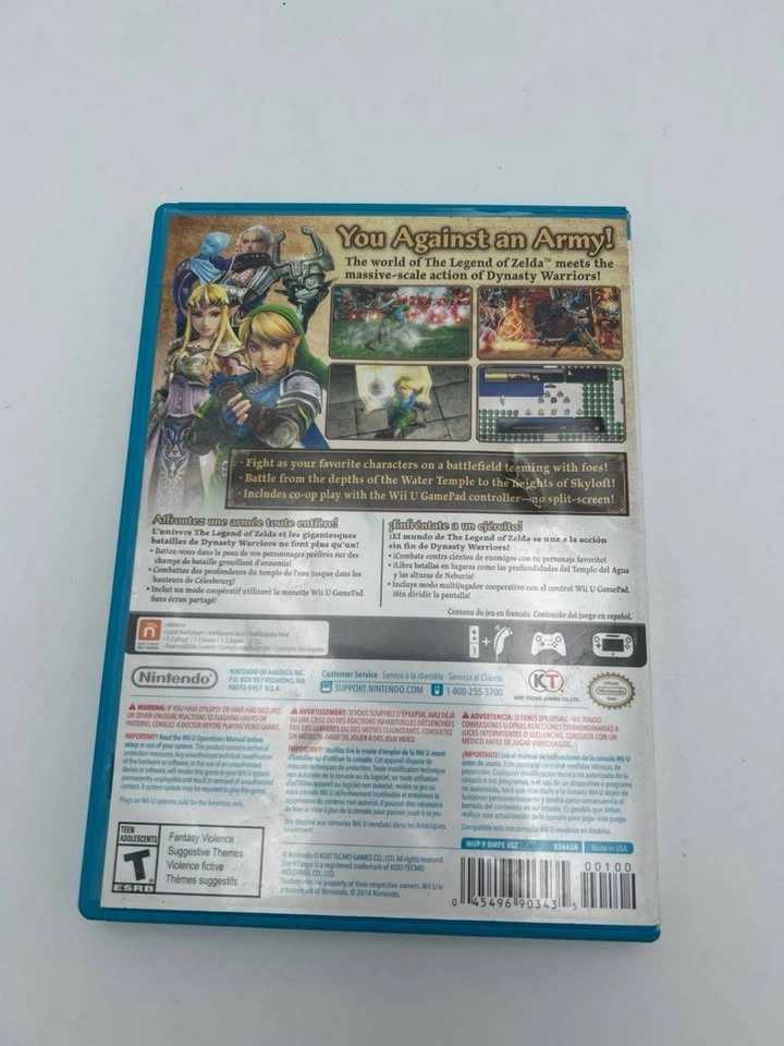 Hyrule Warriors Nintendo Wii U – Complete - photo 2