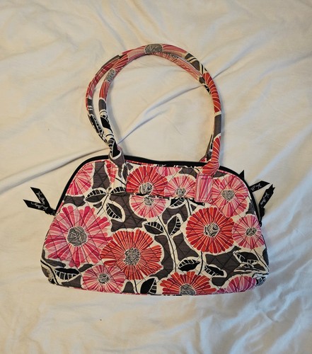 Vera Bradley Cherry Blossom Bowler Purse