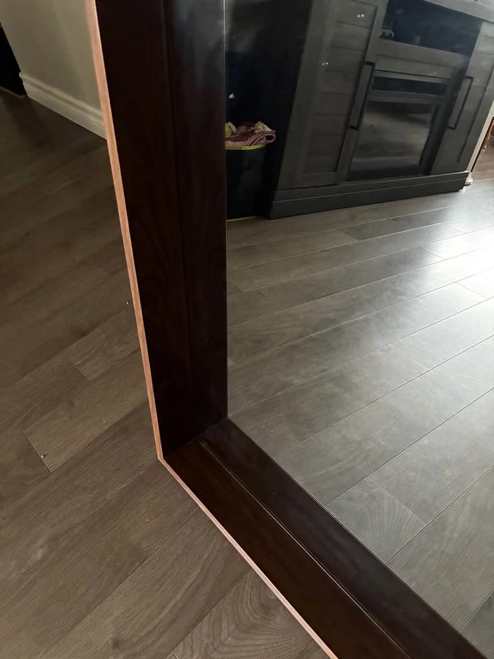Wall mirror with ledge - photo 2