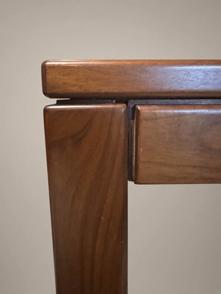 Teak MCM Square Table 29.75” × 24” H | Side, Game or Kids Table - photo 4