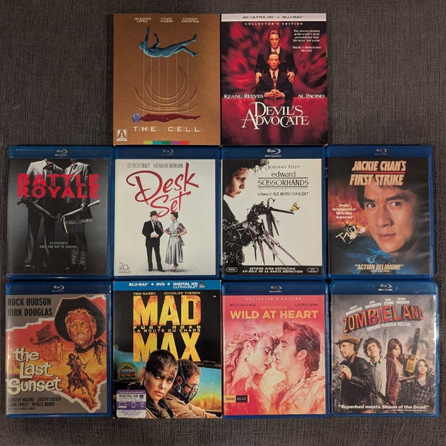 4K UHD & Bluray Movies