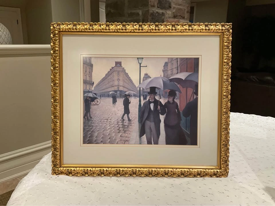 Gustave Caillebotte and Georges Seurat Framed Prints - photo 3