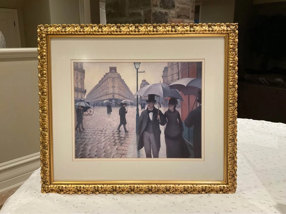 Gustave Caillebotte and Georges Seurat Framed Prints - photo 5