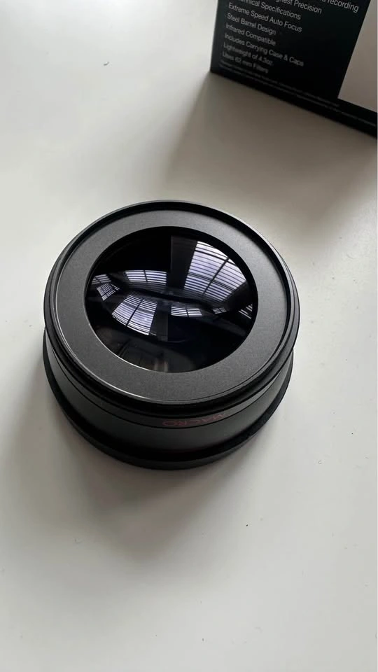 Vivitar 58mm Wide Angle + Telephoto Lens Set - photo 3