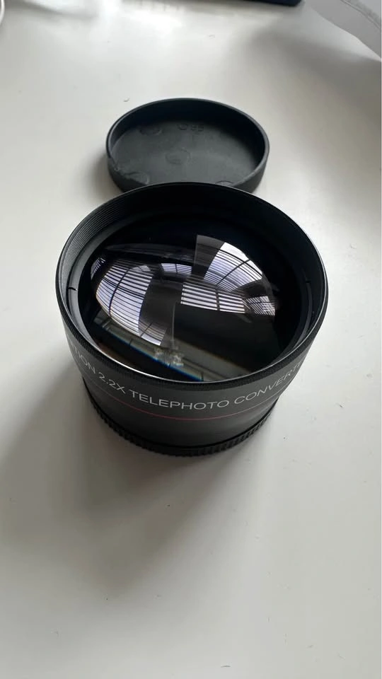 Vivitar 58mm Wide Angle + Telephoto Lens Set - photo 4