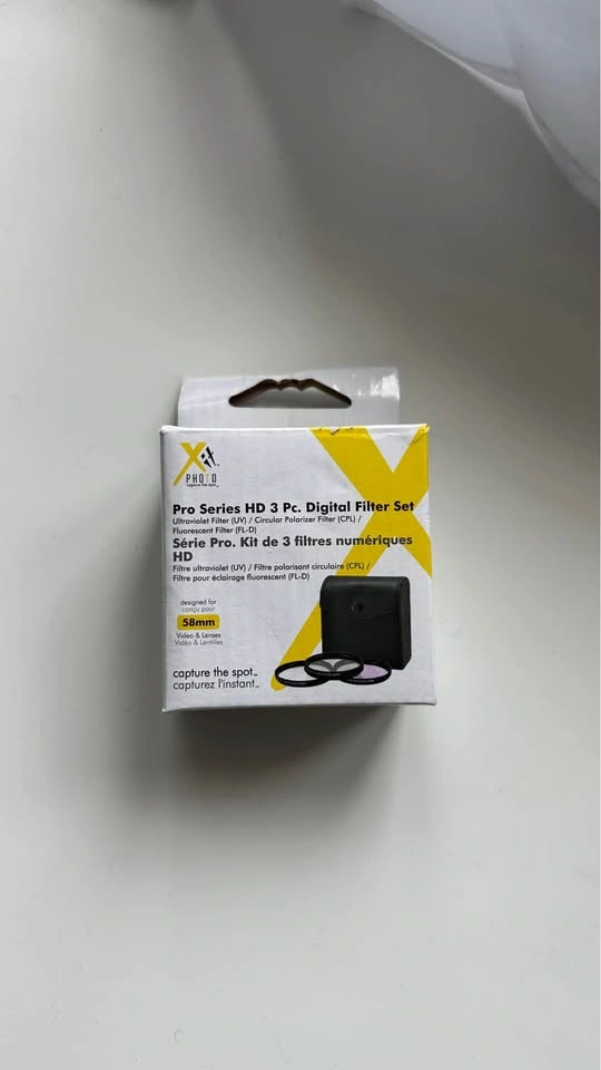 Xit PHOTO Pro Series HD 3 Pc. 58mm Digital Filter Set - photo 2