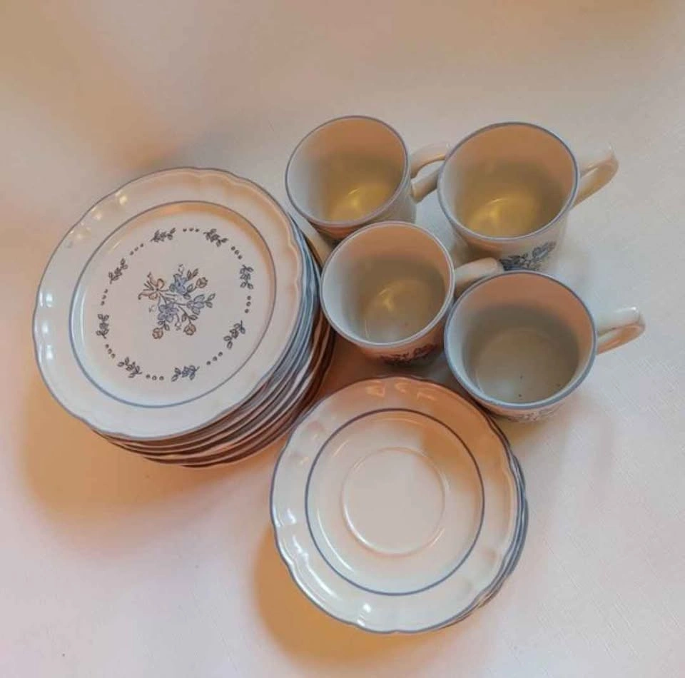 Cordella Dessert Plates & Tea Cup Set - photo 2