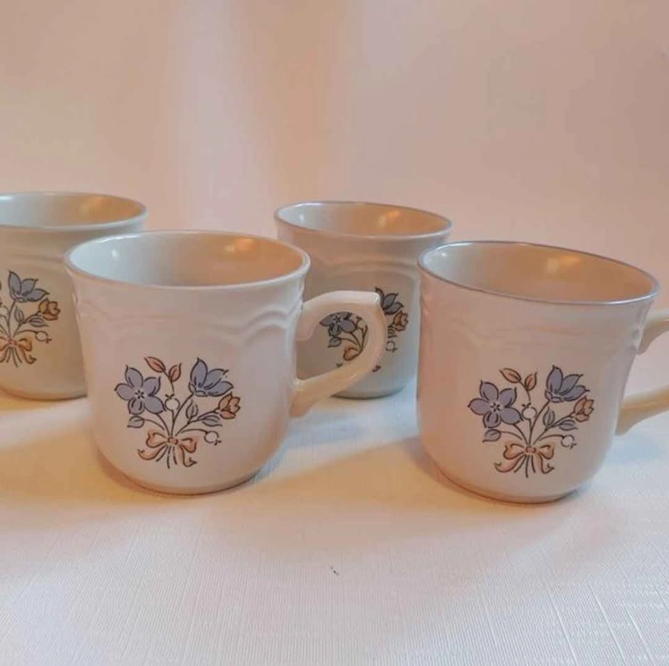 Cordella Dessert Plates & Tea Cup Set - photo 3