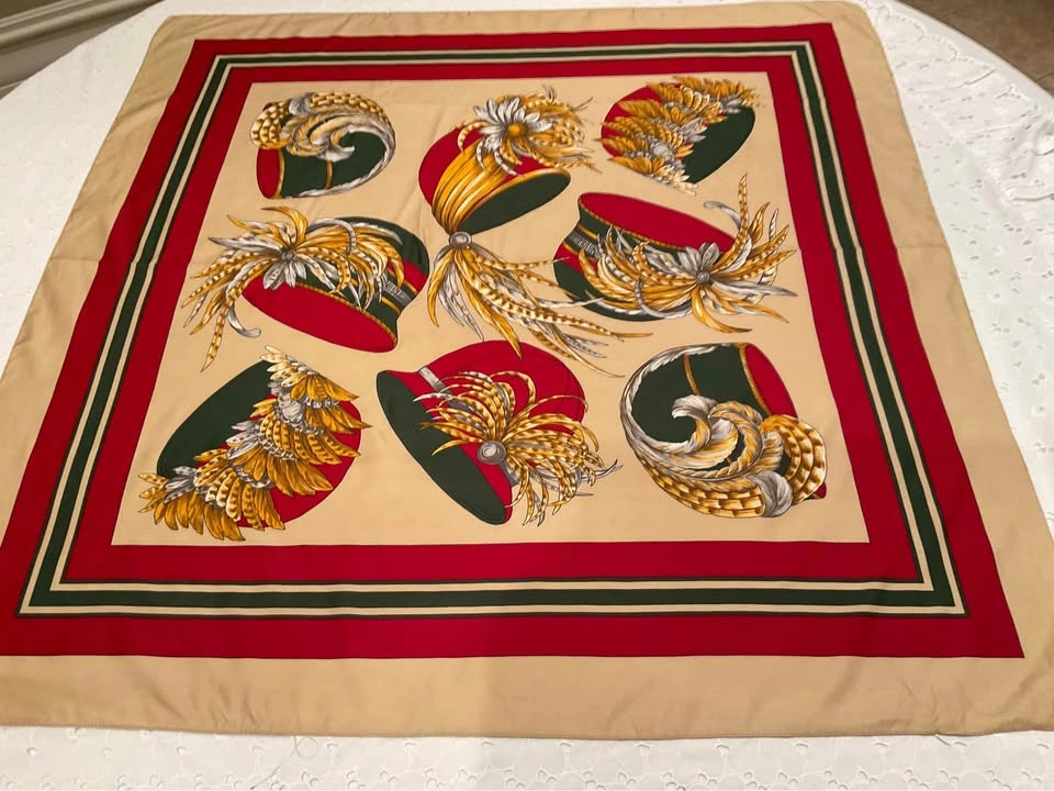Ladies Scarf Vintage Cybele MADE IN ITALY - photo 3