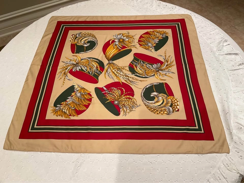 Ladies Scarf Vintage Cybele MADE IN ITALY - photo 4