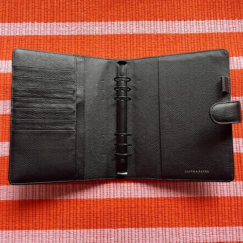 Cloth & Paper A5 Planner - Pebbled Vegan Leather - 6 Ring - photo 4