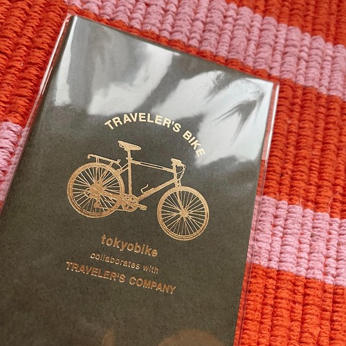 Traveler’s Company Passport Kraft Paper Insert - Tokyobike Editi