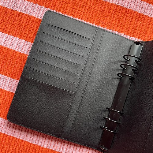 Cloth & Paper A5 Planner - Epi Vegan Leather - 6 Ring Matte Blac - photo 2