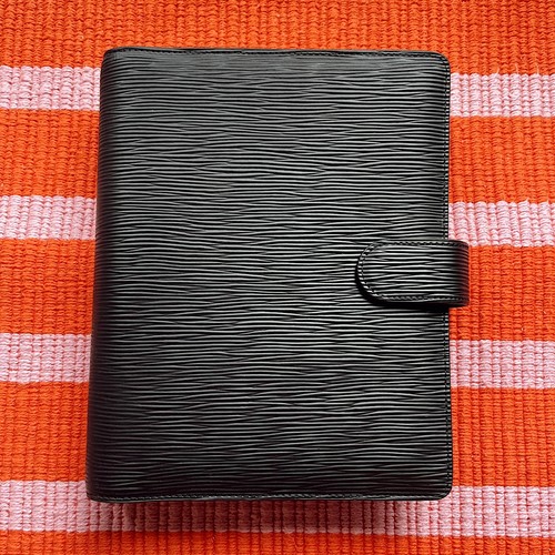 Cloth & Paper A5 Planner - Epi Vegan Leather - 6 Ring Matte Blac - photo 3