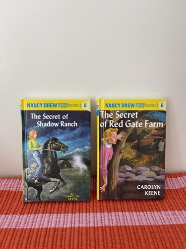 Nancy Drew Lot 1–10 Vintage Hardcover Yellow Spine Books - photo 5