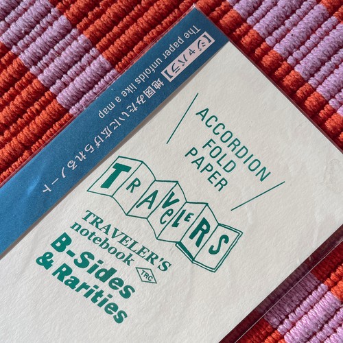 Traveler’s Notebook B-Sides & Rarities Accordion Fold Paper Refi