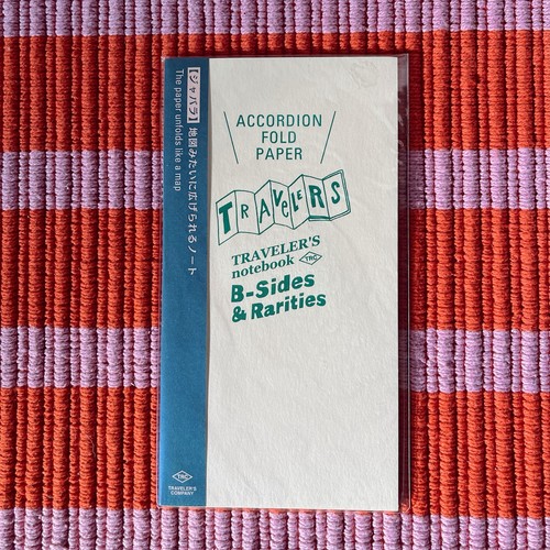 Traveler’s Notebook B-Sides & Rarities Accordion Fold Paper Refi - photo 5