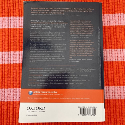 International Criminal Law Cases & Commentary, Cassese - photo 3